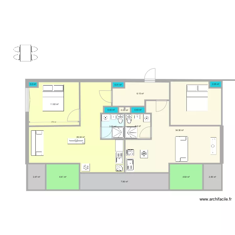 ZN 315 x2 v2. Plan de 
