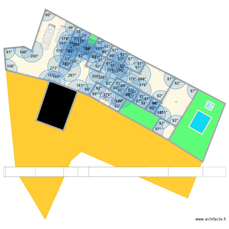 test 3 vertou. Plan de 20 pièces et 994 m2