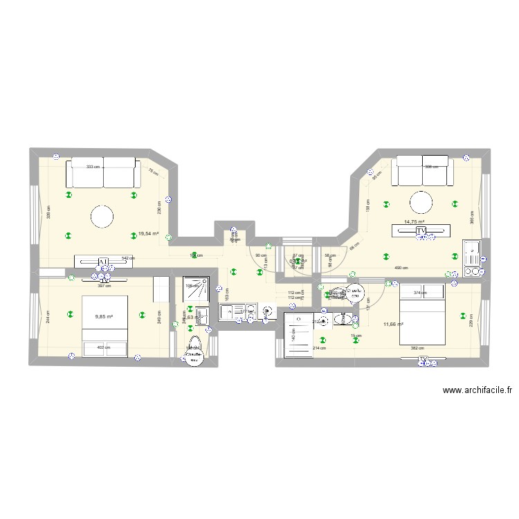 29 cavaignac 2M. Plan de 0 pièce et 0 m2
