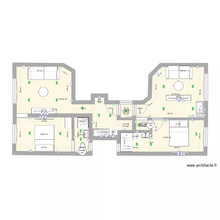 29 cavaignac 2M. Plan de 