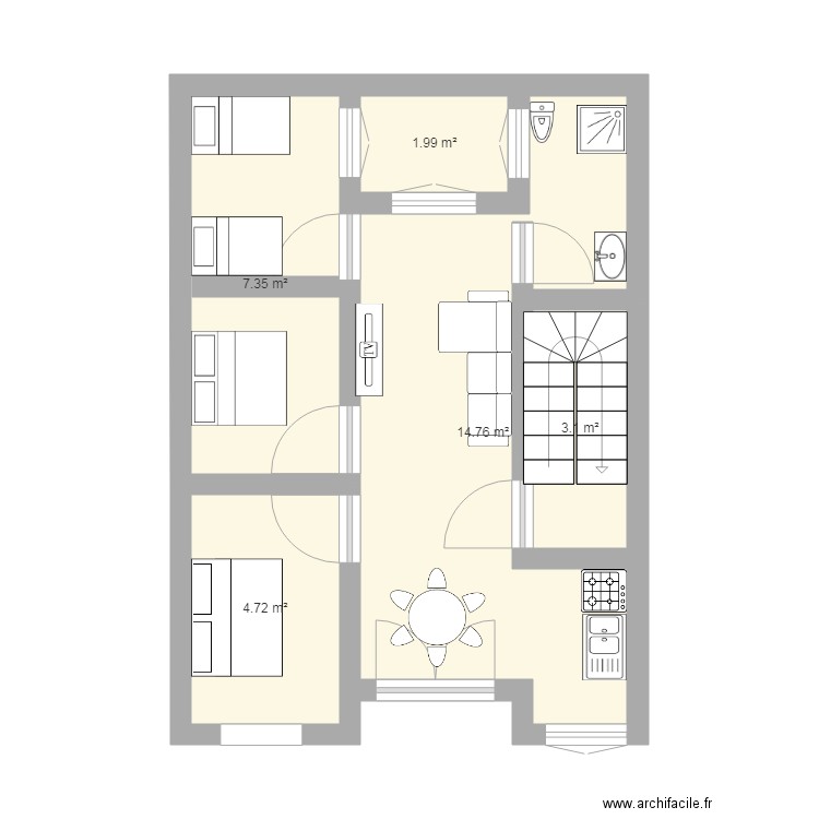 farouk 02. Plan de 0 pièce et 0 m2