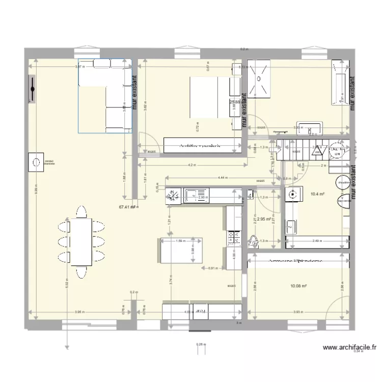 rez final pour florence 2210. Plan de rez final pour florence 2210. Plan de