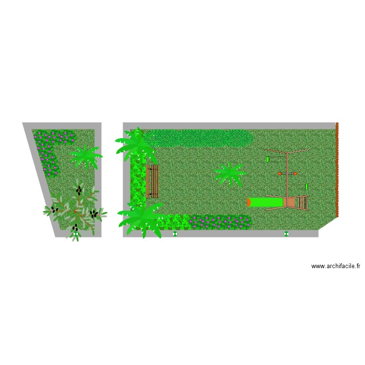 projet ext vekysses. Plan de 0 pièce et 0 m2