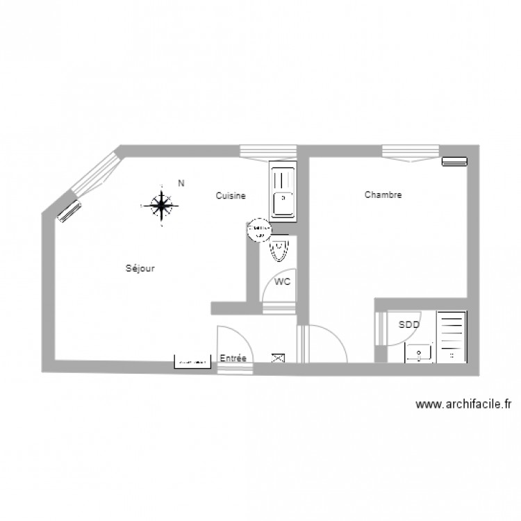 51 Papin 302. Plan de 0 pièce et 0 m2