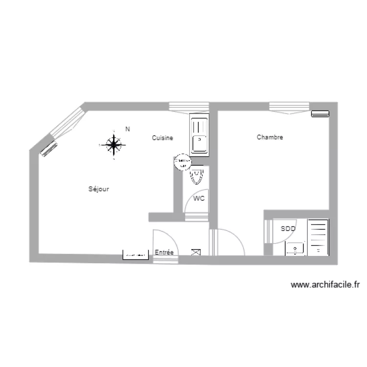 51 Papin 302. Plan de 
