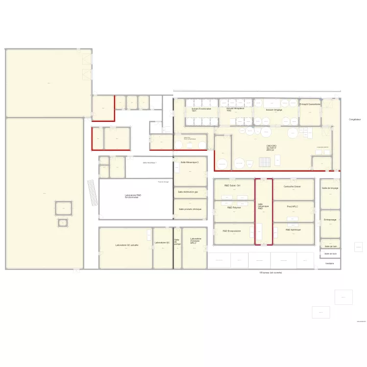 160819 agrandissement Est locaux et équipement 16 000 p2. Plan de 160819 agrandissement Est locaux et équipement 16 000 p2. Plan de