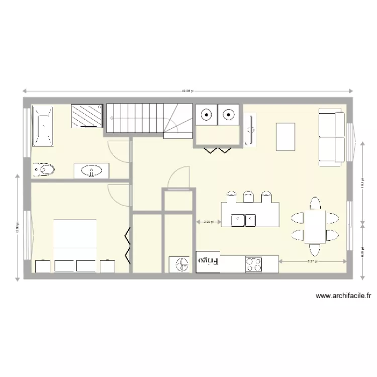 J54 guylaine et judith. Plan de 