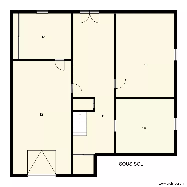 184851 DEGRITOT. Plan de 