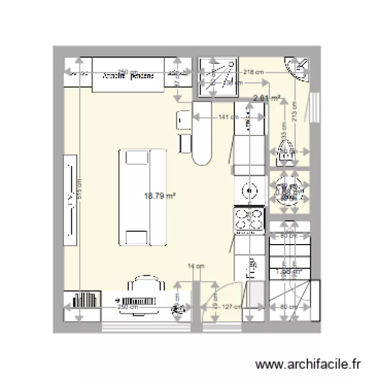 marlon appartement. Plan de 