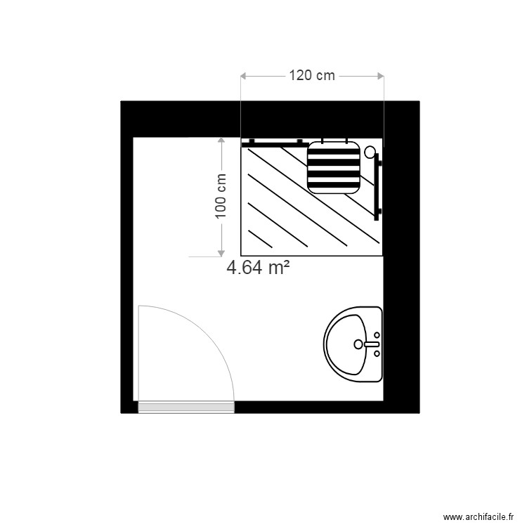 CHAUDGORGE. Plan de 0 pièce et 0 m2
