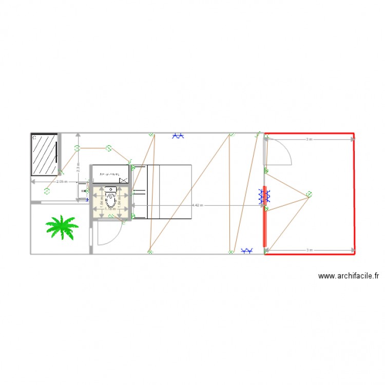 20180227 ELRCTRICITE V1. Plan de 0 pièce et 0 m2