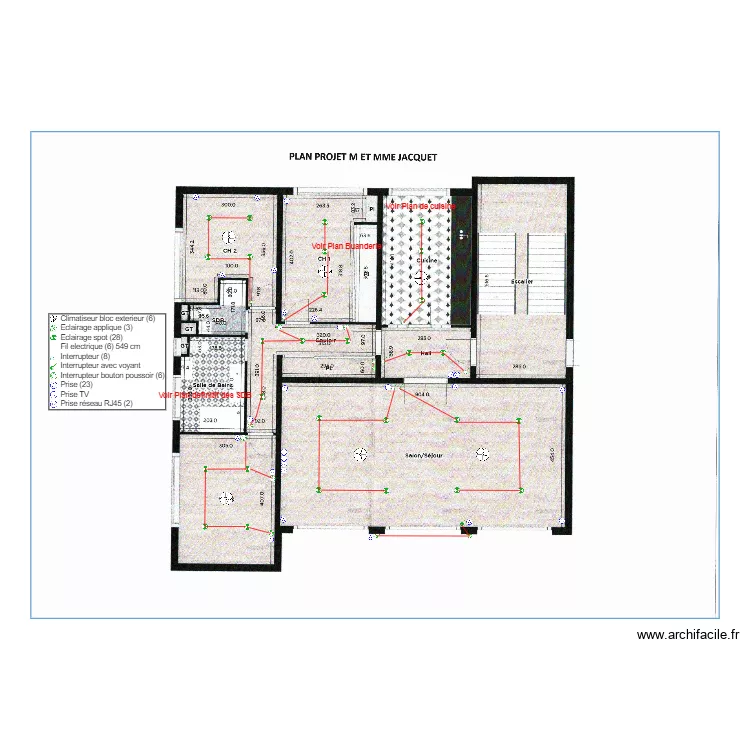 Plan électrique Jacquet. Plan de Plan électrique Jacquet. Plan de