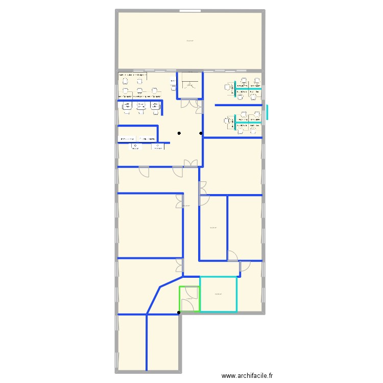 LOCAL MGY 2. Plan de 6 pièces et 431 m2