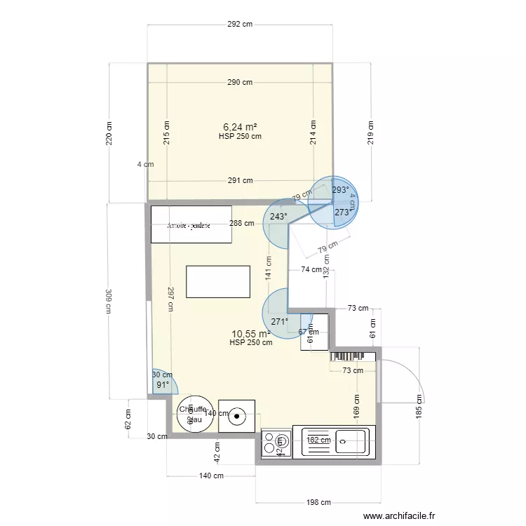 pièce arrière projet. Plan de pièce arrière projet. Plan de
