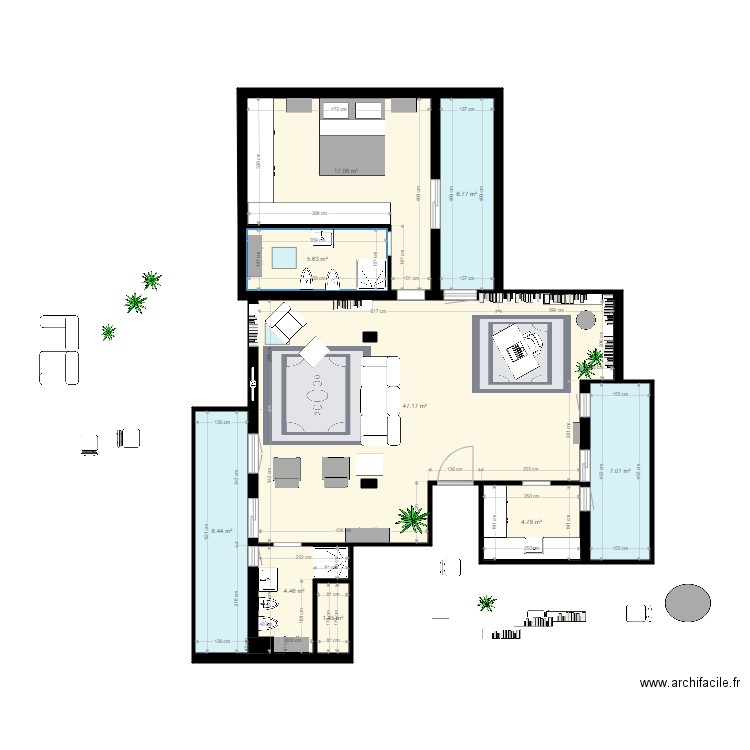 progetto 59. Plan de 0 pièce et 0 m2