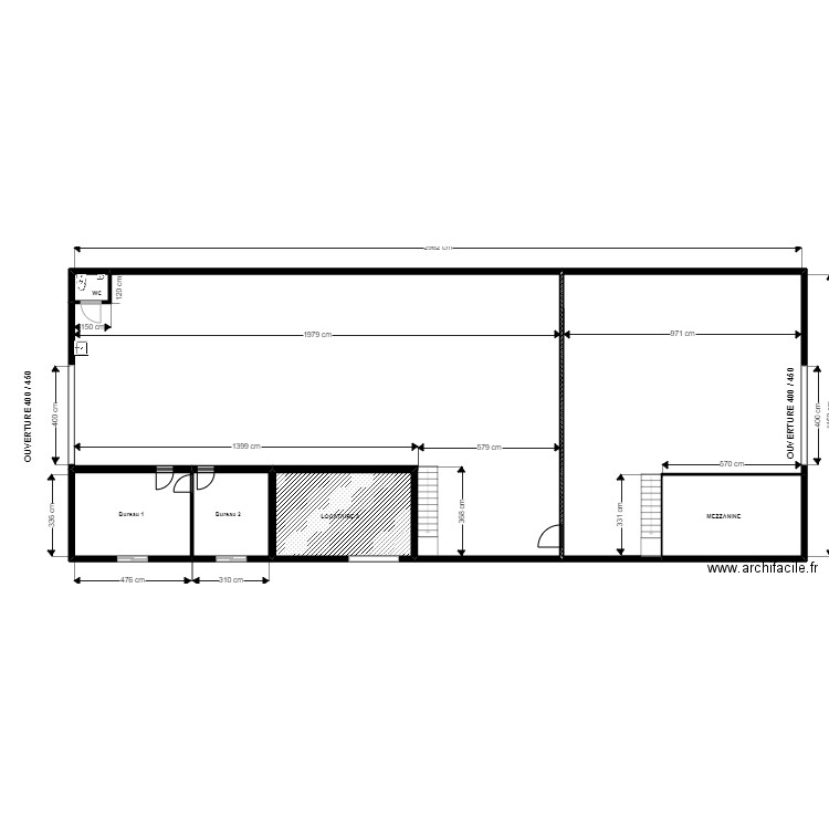 SCI ETOILE DE MAI coté. Plan de 7 pièces et 333 m2