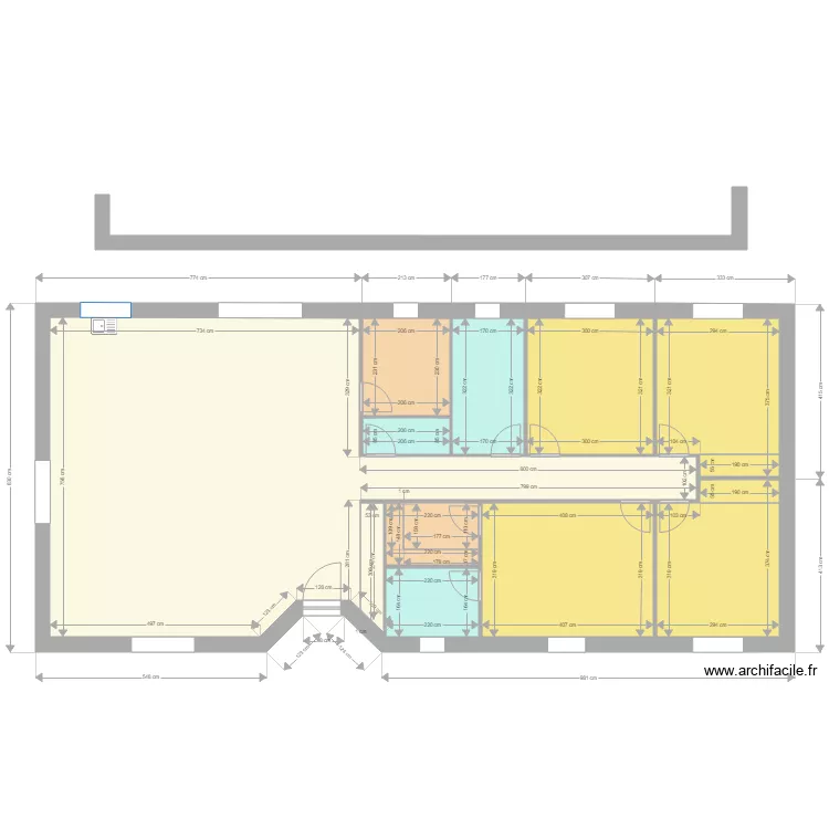 Vickie 130 suite. Plan de 