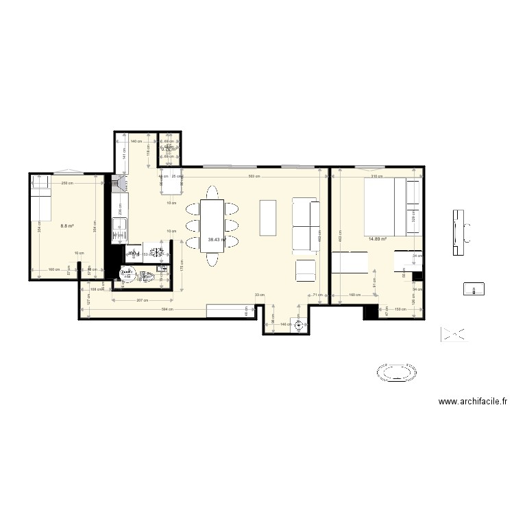 SAINT CLOUD 7. Plan de 0 pièce et 0 m2