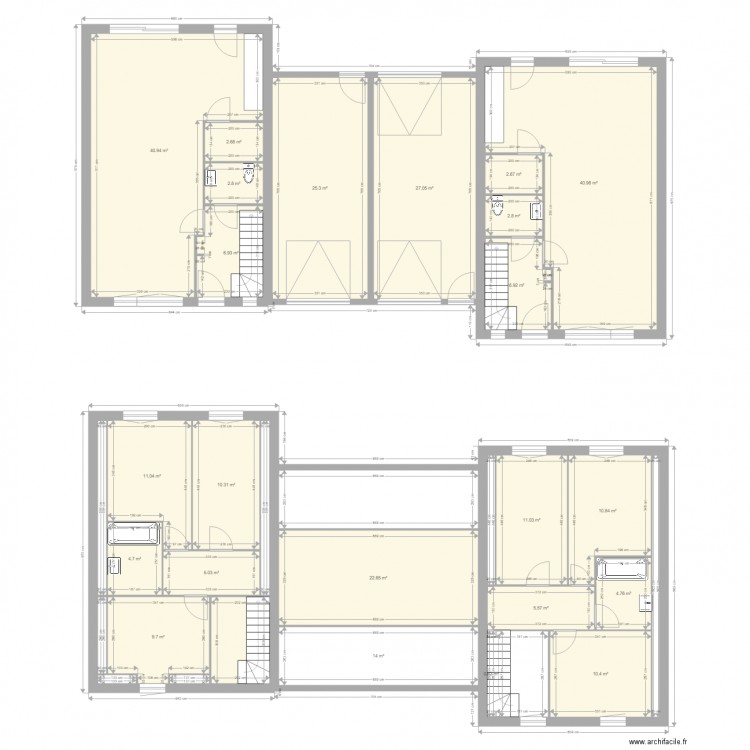 Plans  2 maison alex. Plan de 0 pièce et 0 m2