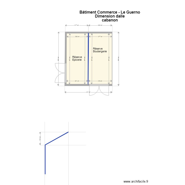 plan cabanon version 12 02 20. Plan de 0 pièce et 0 m2