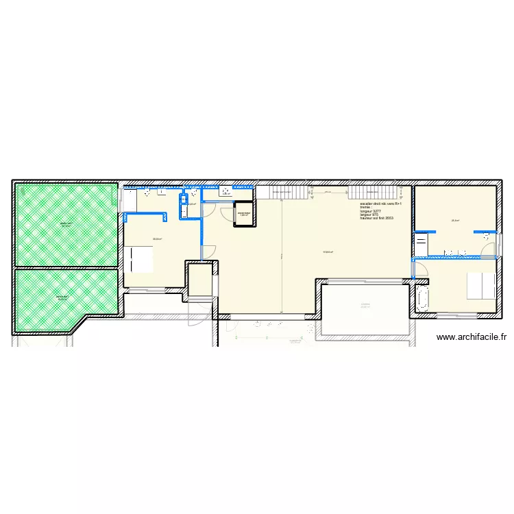 sous sol V2. Plan de 