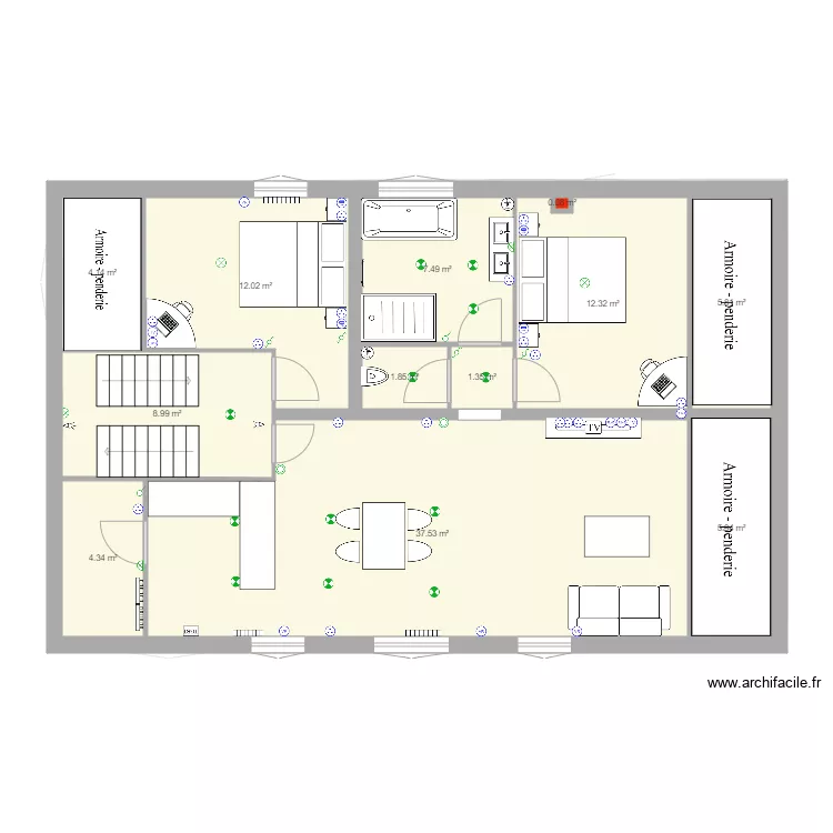 maisonblanche2. Plan de 0 pièce et 0 m2