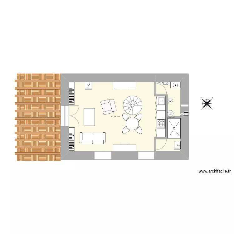  &eacute;table. Plan de 