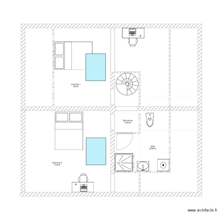 Villeurbanne LOG 4 version 3 etage. Plan de 0 pièce et 0 m2