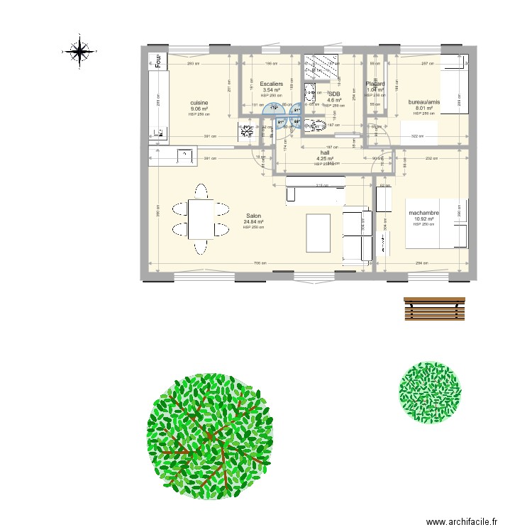 Isaplansnvelleversionmeublée. Plan de 0 pièce et 0 m2