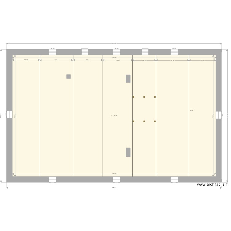 Grenier Chateau Bonbonnet. Plan de 0 pièce et 0 m2