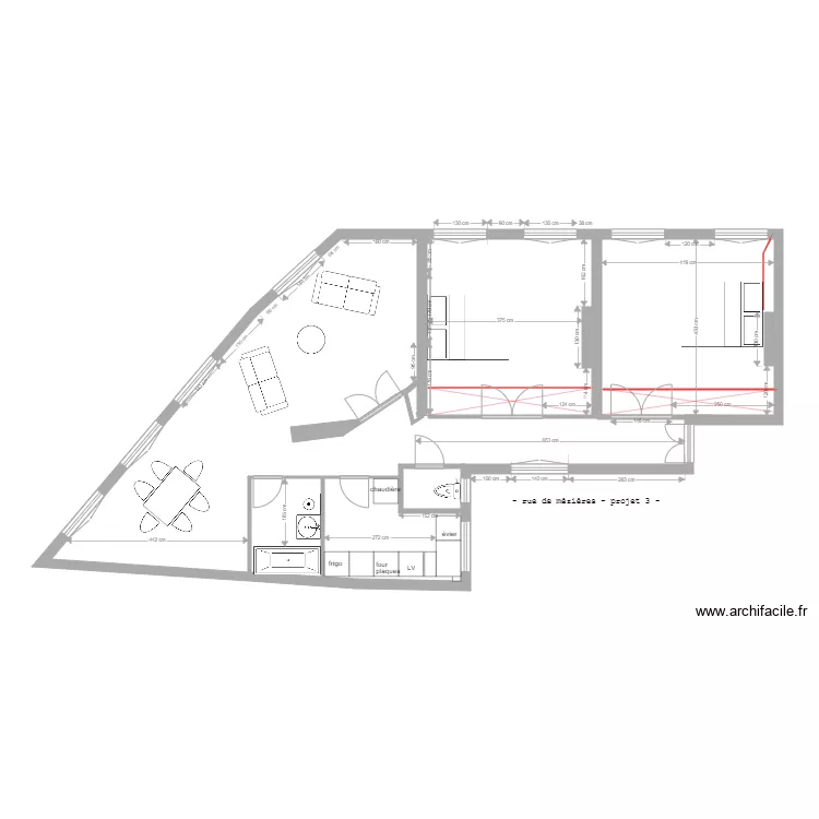 mezieres projet 3. Plan de 