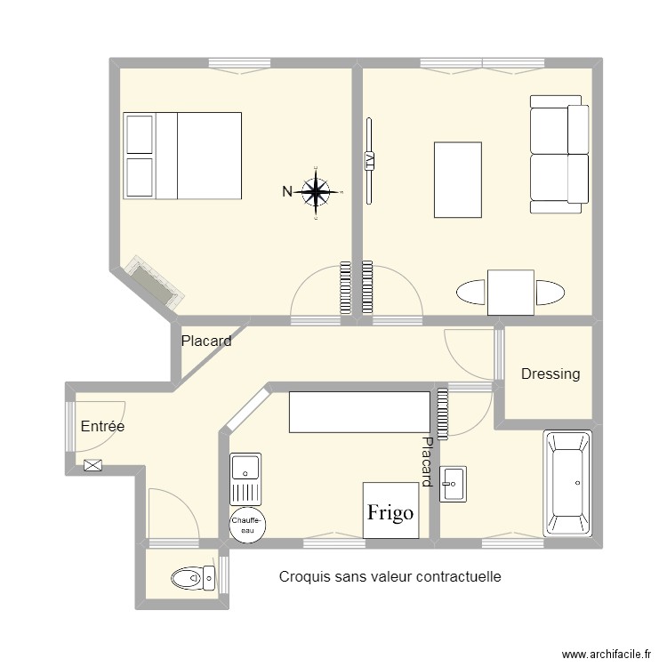 EST 49. Plan de 0 pièce et 0 m2