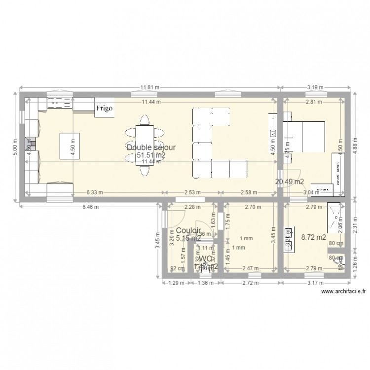 maison christine. Plan de 0 pièce et 0 m2