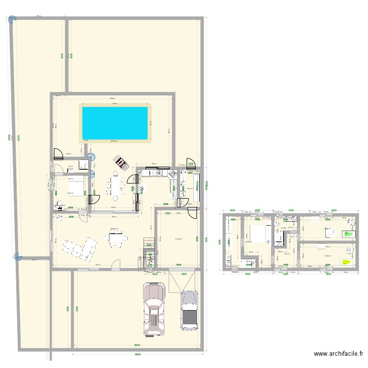 RDC. Plan de 0 pièce et 0 m2