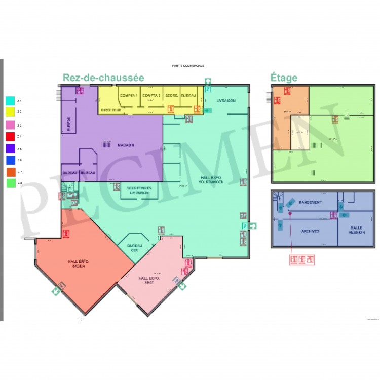 EMEC VW ST LO PARTIE CIALE. Plan de 0 pièce et 0 m2