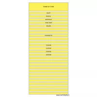 PLAN DES PLANCHES 15/04