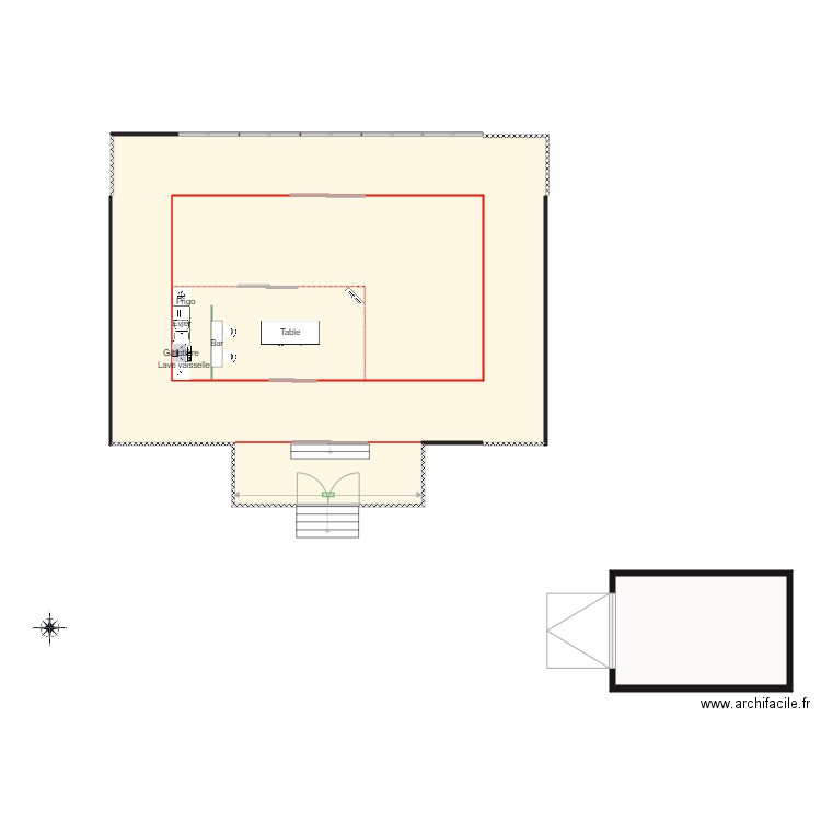 Plan maison japonaise. Plan de 0 pièce et 0 m2