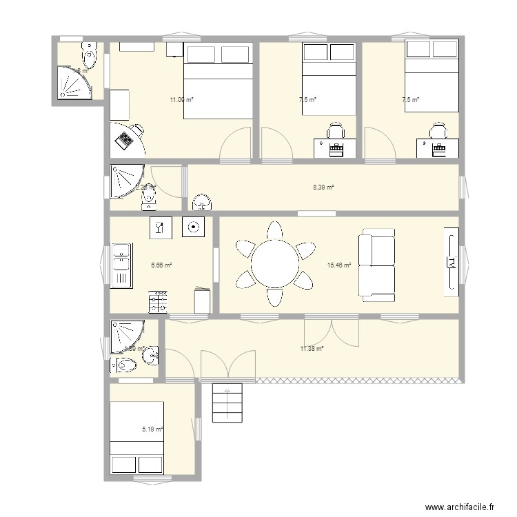 Maison Maman1. Plan de 0 pièce et 0 m2