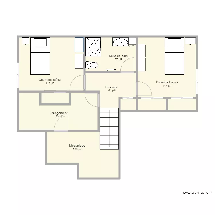 Sous sol Madrigal février 2021 version 2. Plan de Sous sol Madrigal février 2021 version 2. Plan de