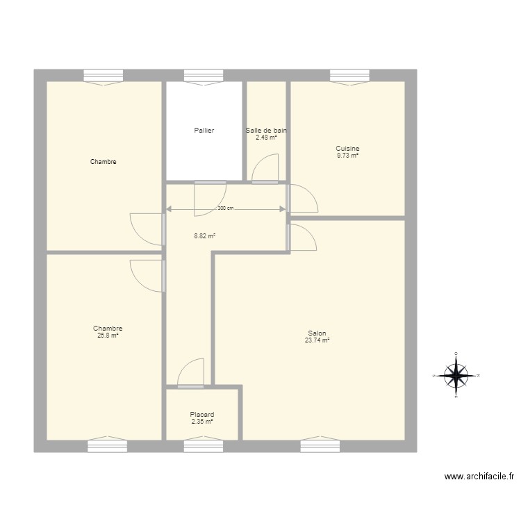 BOURGIN. Plan de 0 pièce et 0 m2