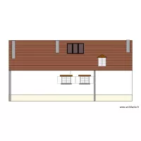 Facade nord cible - 1 velux