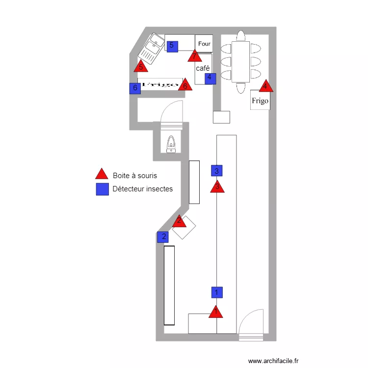Parijsestraat. Plan de 
