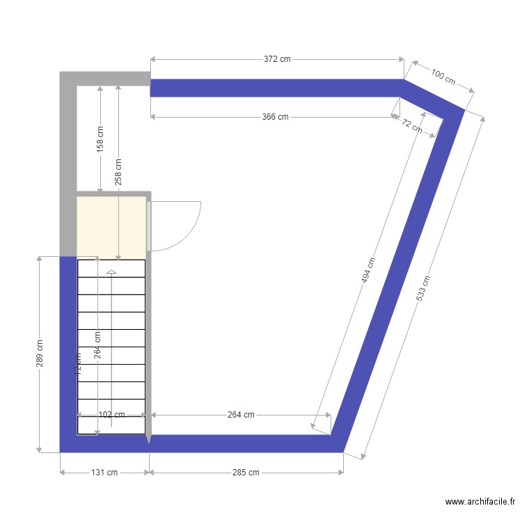 lacanau etage agrandi 16 07 2018 cotes et access. Plan de 0 pièce et 0 m2