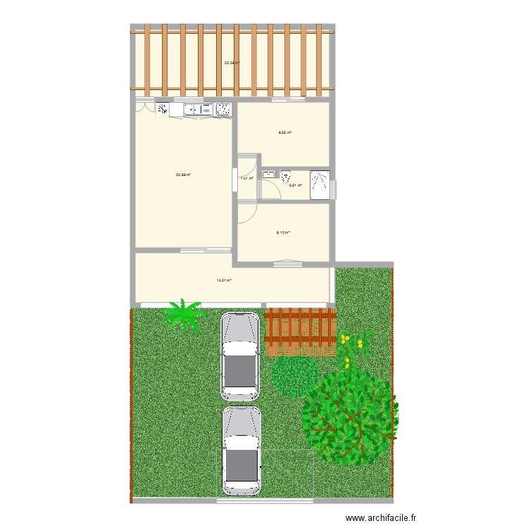 Pierrefond2. Plan de 0 pièce et 0 m2