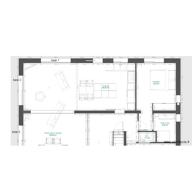 Niveaux Dalle . Plan de 0 pièce et 0 m2