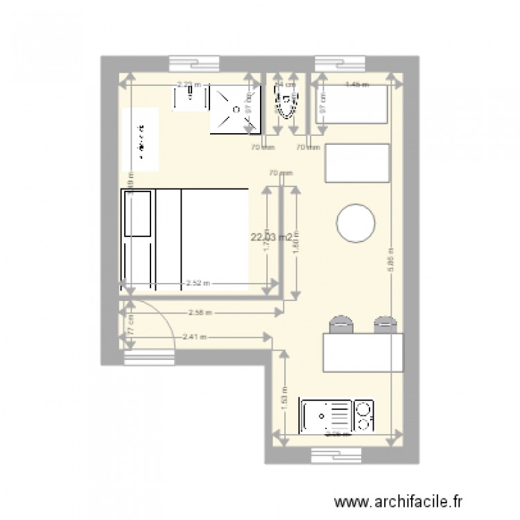 3EME. Plan de 0 pièce et 0 m2