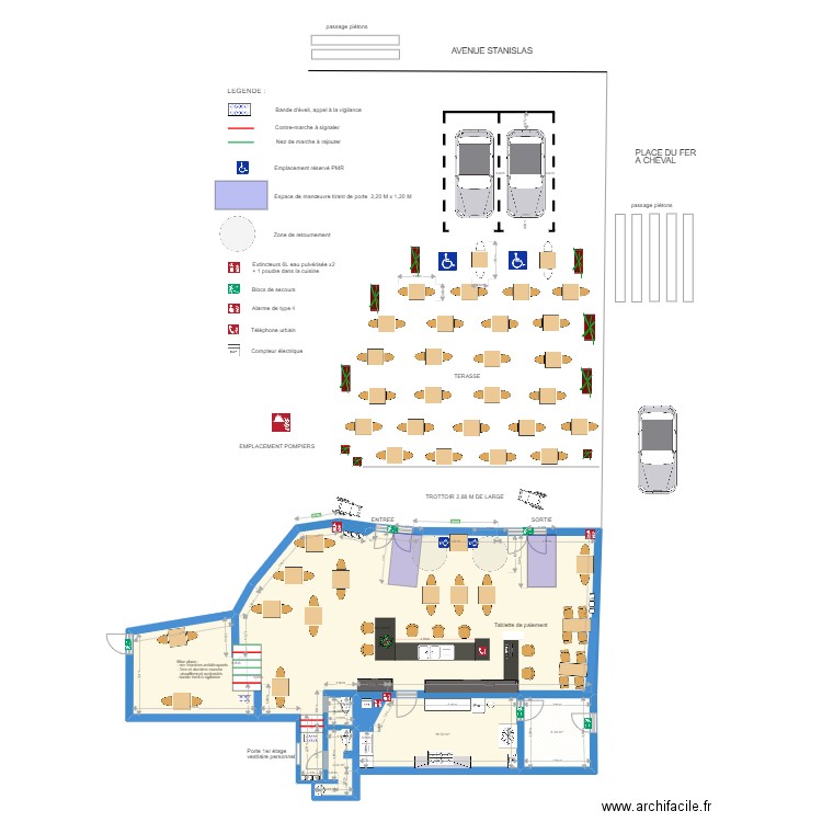 STAN. Plan de 7 pièces et 150 m2