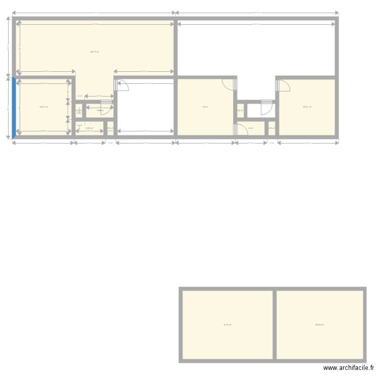 plan maison2p. Plan de 0 pièce et 0 m2