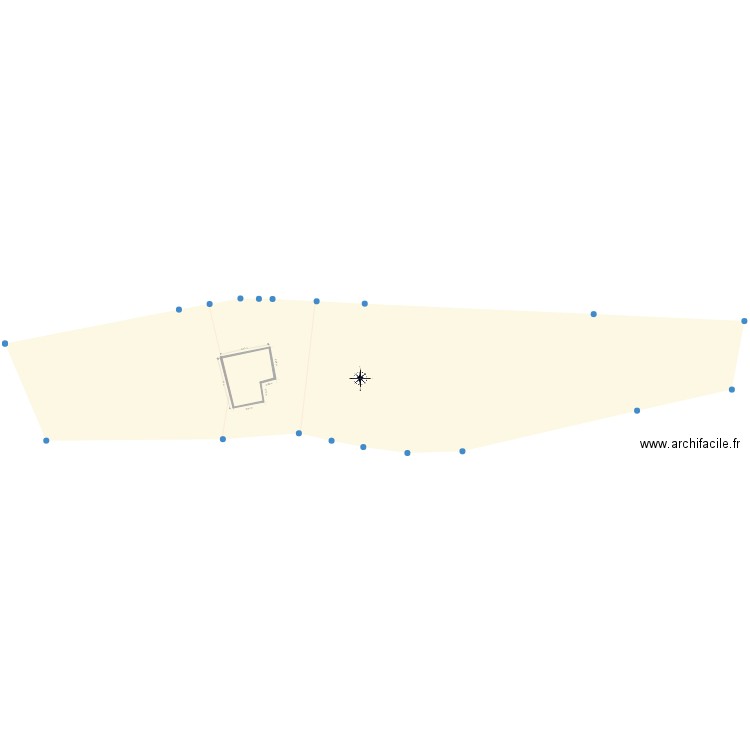 Sorges cadastre terrain complet. Plan de 0 pièce et 0 m2