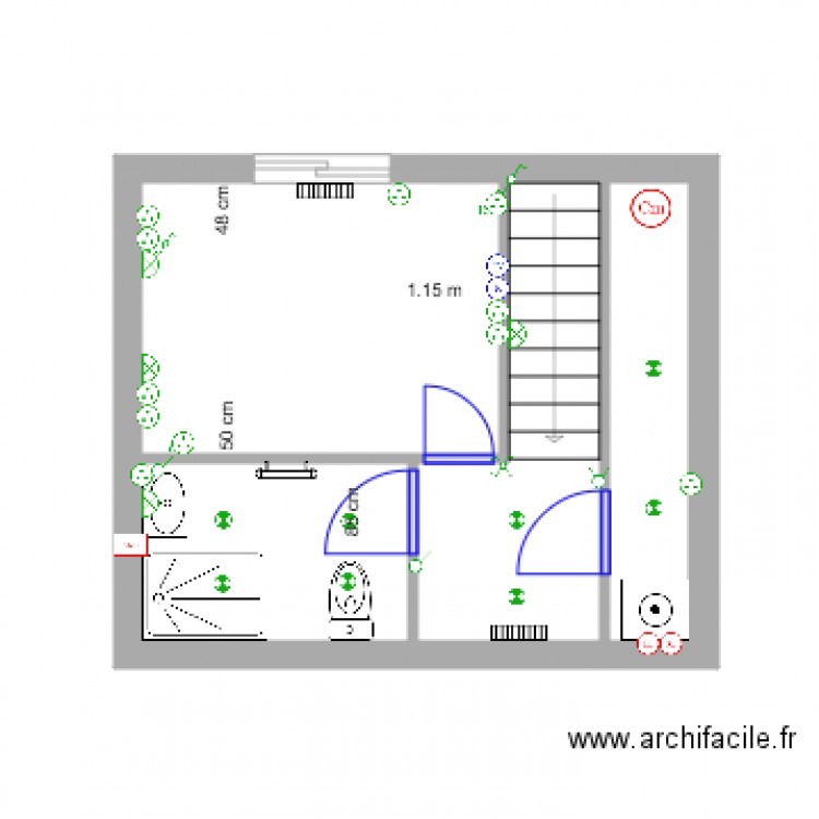 sous sol serre ELEC. Plan de 0 pièce et 0 m2